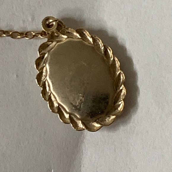 New vintage floral pendant necklace - Picture 3 of 4